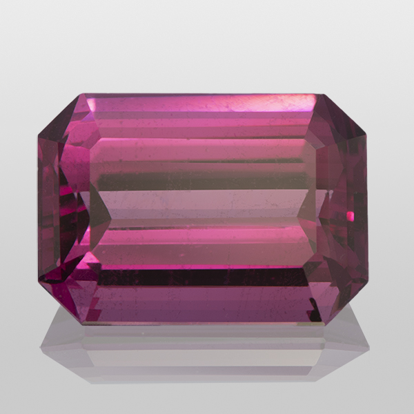 8.22ct Rhodolite Untreated, Emerald Cut · Astrological Gem