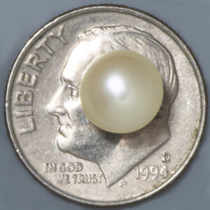 2.74ct Pearl - South Sea Keshi, Round Cut