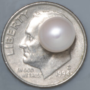 3.03ct Pearl - South Sea Keshi, Round Cut