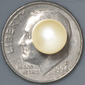 3.04ct Pearl - South Sea Keshi, Round Cut