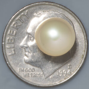 3.82ct Pearl - South Sea Keshi, Oval Cut