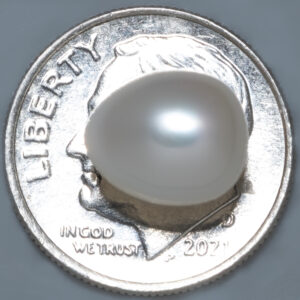 4.96ct Pearl - Certified Natural, Pear Cut