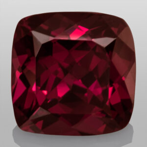 9.26ct Rhodolite Garnet, Untreated, Cushion Cut