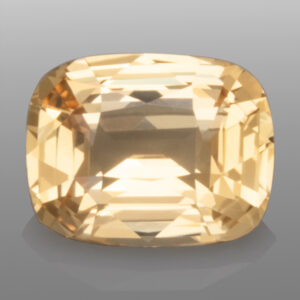 2.52ct Yellow Sapphire, Cushion Cut