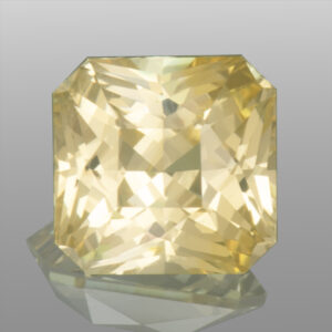 2.05ct Yellow Sapphire, Untreated, Radiant Cut