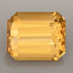 4.35ct Yellow Topaz, Emerald Cut