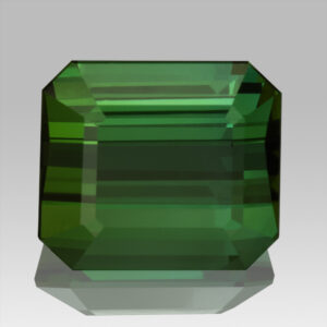 3.90ct Green Tourmaline, Emerald Cut