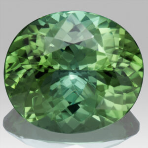 8.00ct Green Tourmaline, Oval Cut