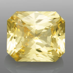 2.51ct Yellow Sapphire, Untreated, Radiant Cut