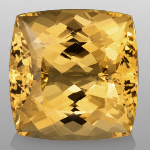 11.30ct Yellow Topaz, Untreated, Cushion Cut