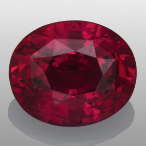 2.02ct Ruby, Untreated, Oval Cut