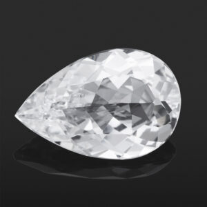 6.85ct White Topaz, Pear Cut