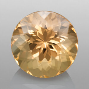 2.49ct Yellow Topaz, Untreated, Round Cut