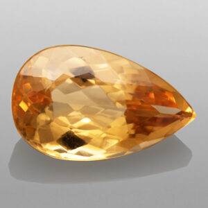 4.12ct Yellow Topaz, Untreated, Pear Cut
