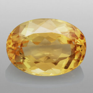 4.55ct Yellow Topaz, Untreated, Oval Cut