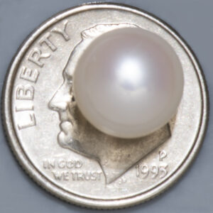 6.08ct Pearl - Tissue Nucleated, Round Cut