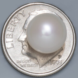 6.26ct Pearl - Tissue Nucleated, Round Cut