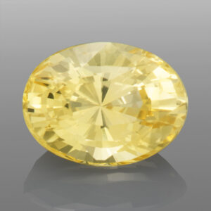 2.02ct Yellow Sapphire, Untreated, Oval Cut