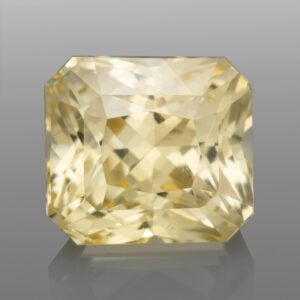 2.03ct Yellow Sapphire, Untreated, Radiant Cut