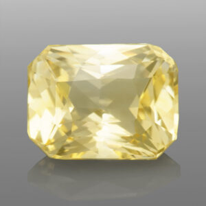 2.06ct Yellow Sapphire, Untreated, Radiant Cut