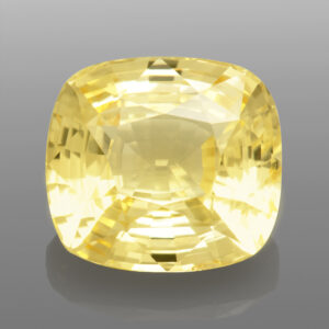 2.07ct Yellow Sapphire, Untreated, Cushion Cut