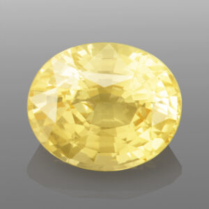 2.08ct Yellow Sapphire, Untreated, Oval Cut