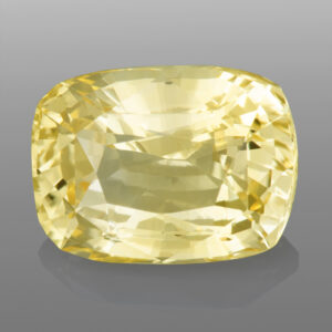 3.02ct Yellow Sapphire, Untreated, Cushion Cut